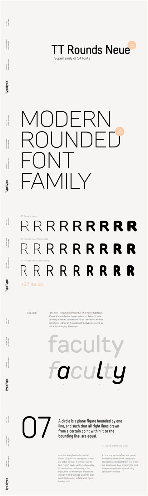 Tt rounds neue шрифт  TT Rounds Neue Compressed Black Font Free found by TypeType